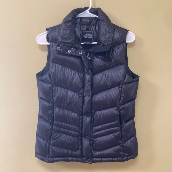 The North Face Jackets & Blazers - The North Face shiny black puffer vest size S